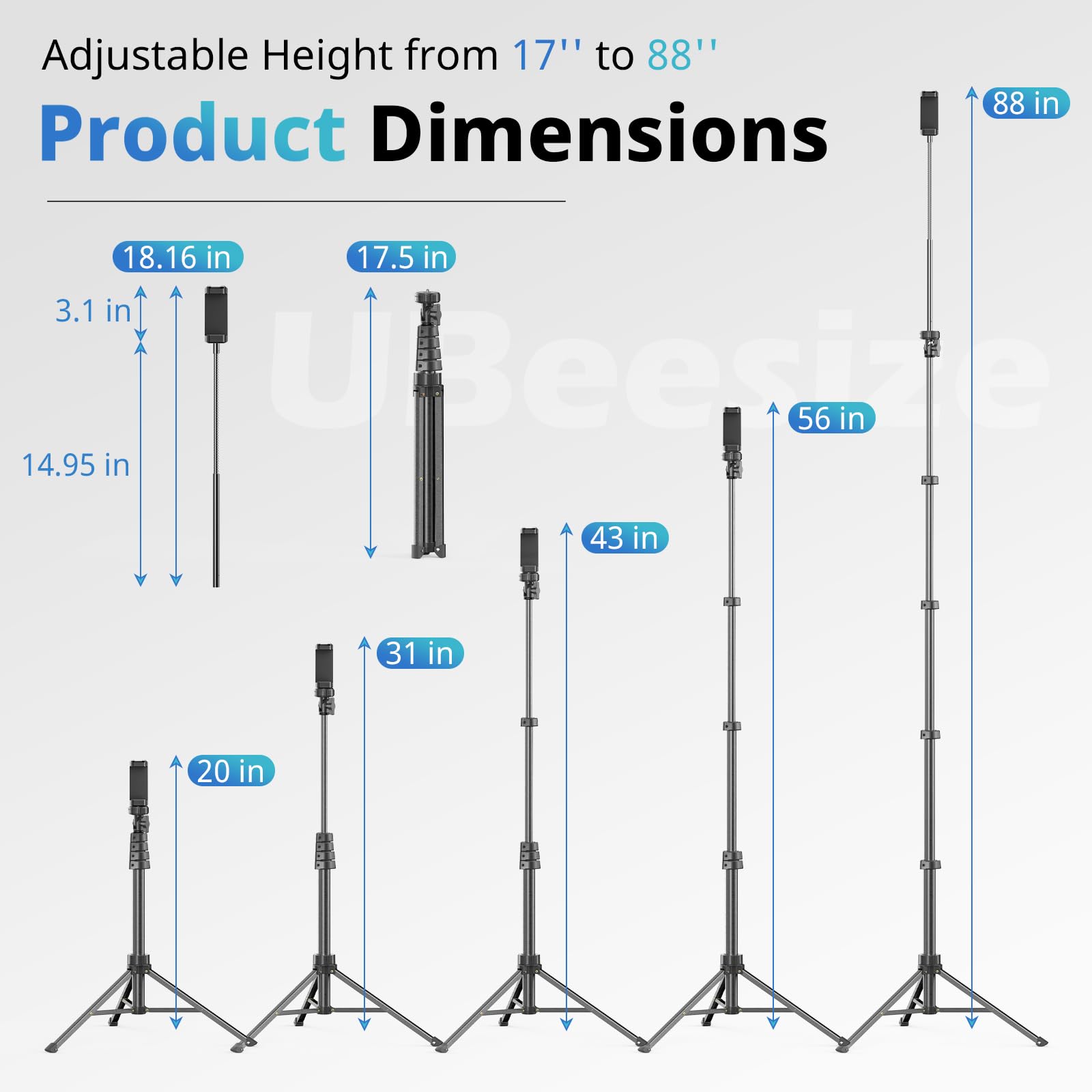 FlexiPhone Tripod by UBeesize - Small Enterprise