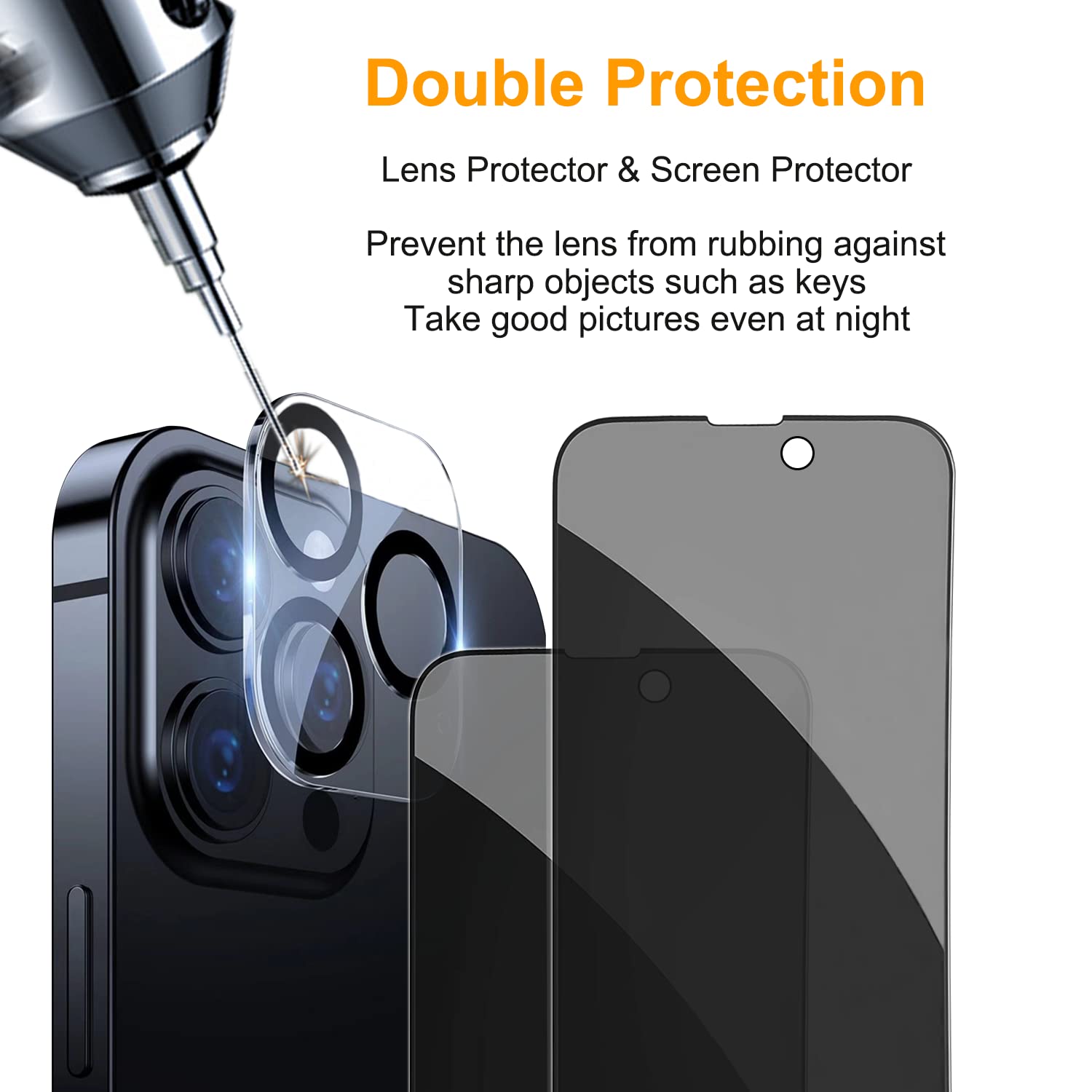SecuLens 3+3 iPhone 16 Screen Protector - Small Enterprise