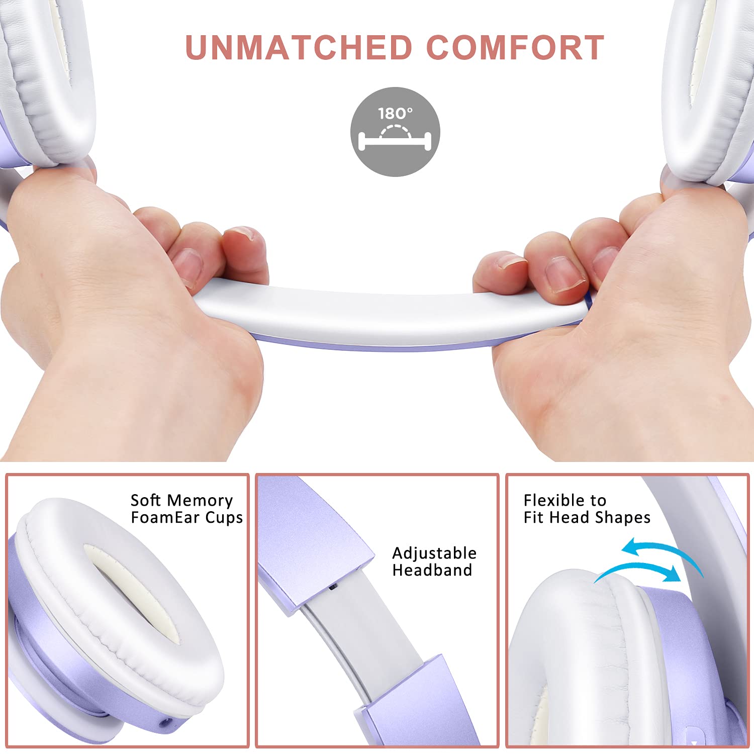 ZIHNIC RoseGold Bluetooth Over-Ear Headphones - Small Enterprise