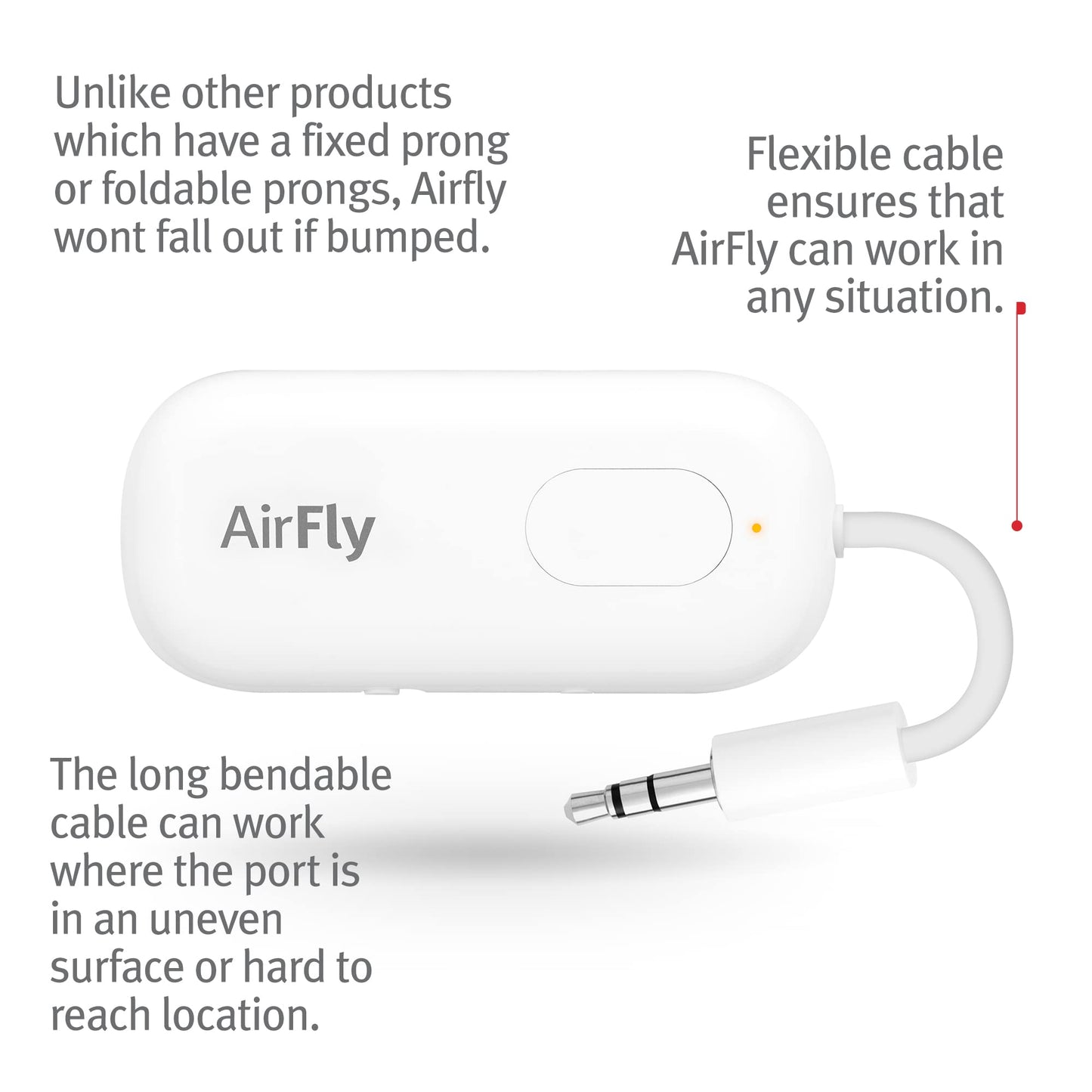 AirFly SE: Bluetooth Audio Adapter for Travel & More - Small Enterprise