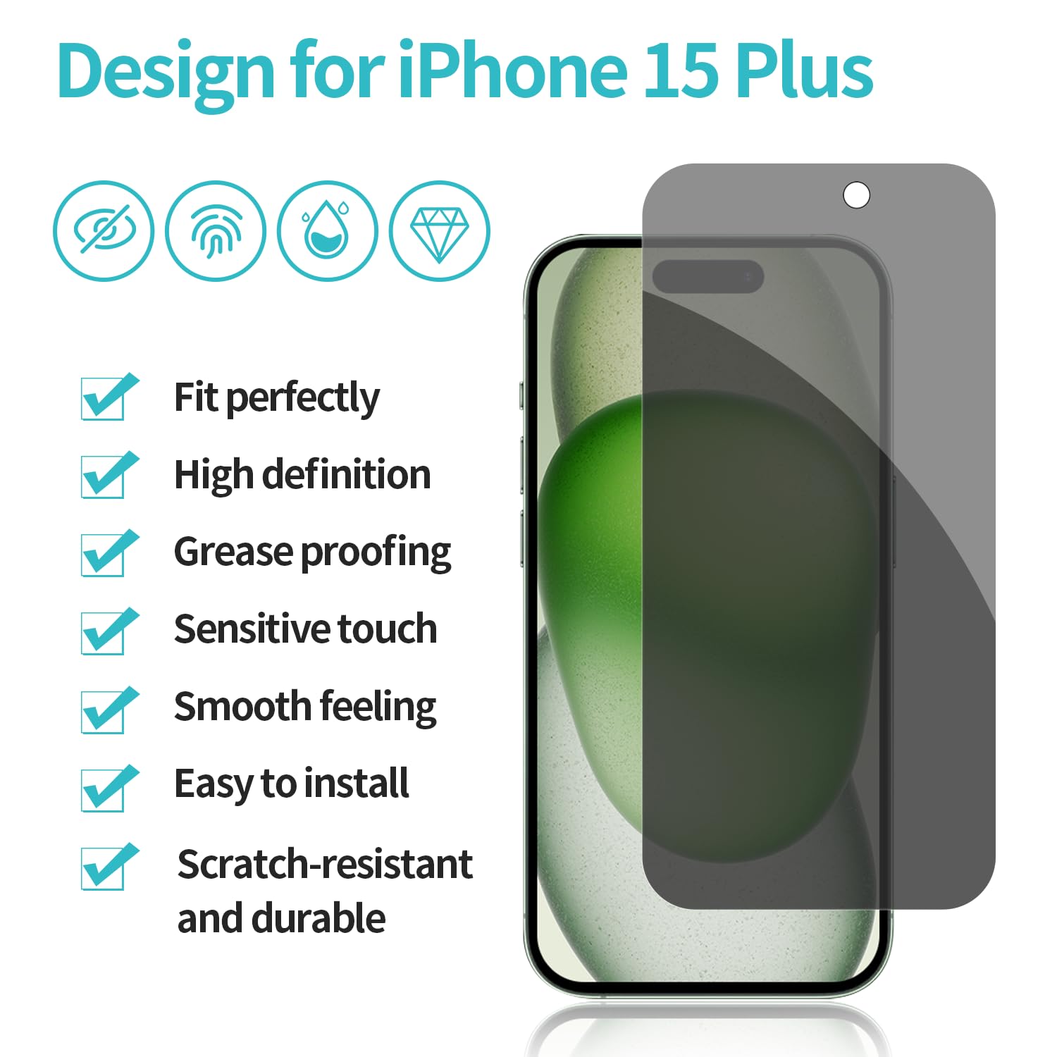 SecuLens 3+3 iPhone 16 Screen Protector - Small Enterprise