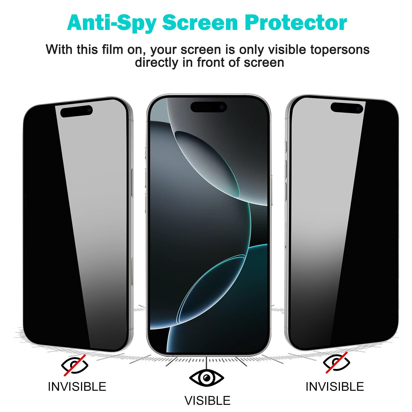SecuLens 3+3 iPhone 16 Screen Protector - Small Enterprise