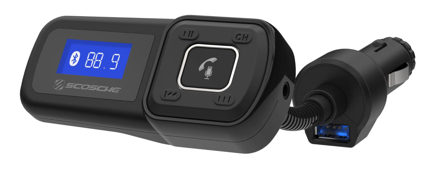 Scosche DriveConnect: Bluetooth FM & Dual USB Charger