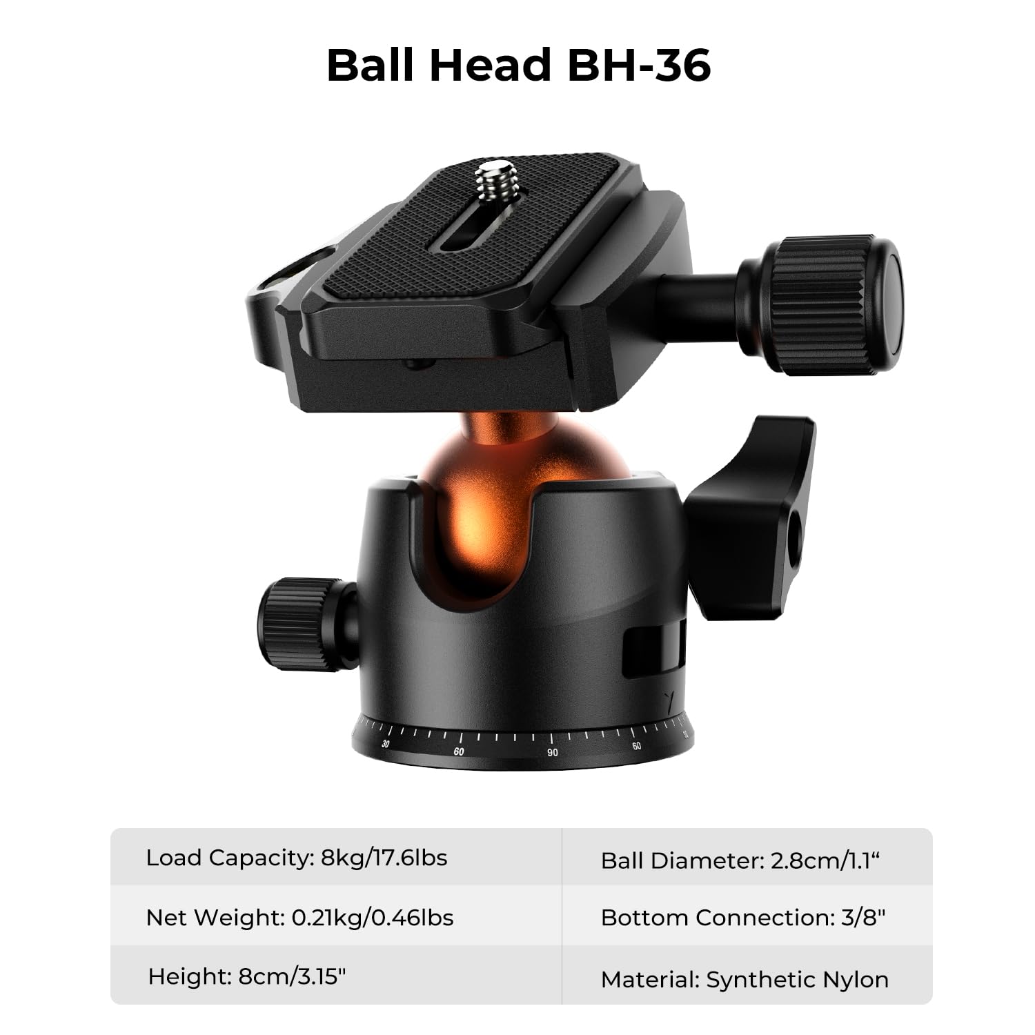 K&F Travel Pro 64 Tripod with 360° Ball Head - Small Enterprise