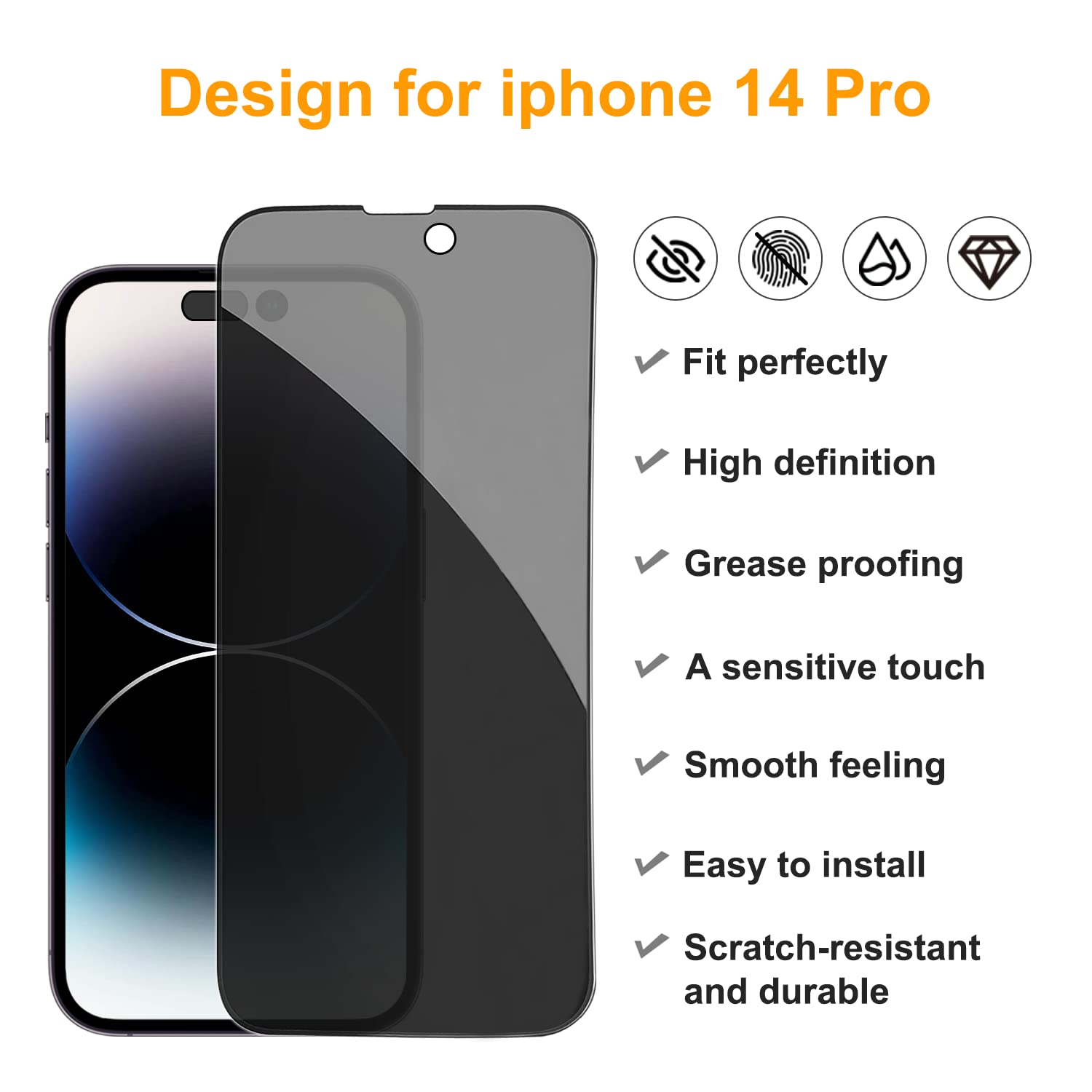 SecuLens 3+3 iPhone 16 Screen Protector - Small Enterprise