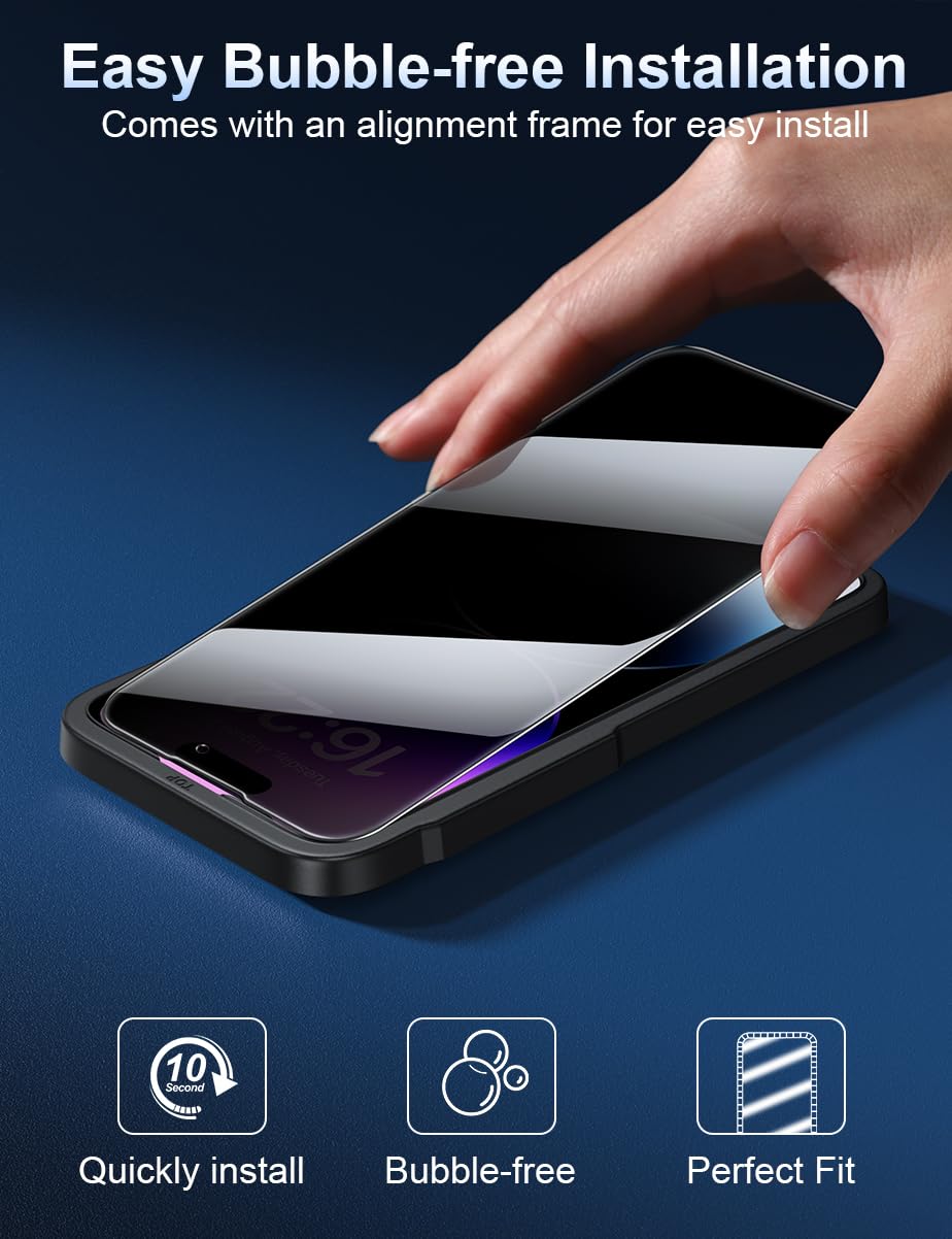 Ruwa Guard: Privacy Screen Protector for iPhone 13/14 - Small Enterprise