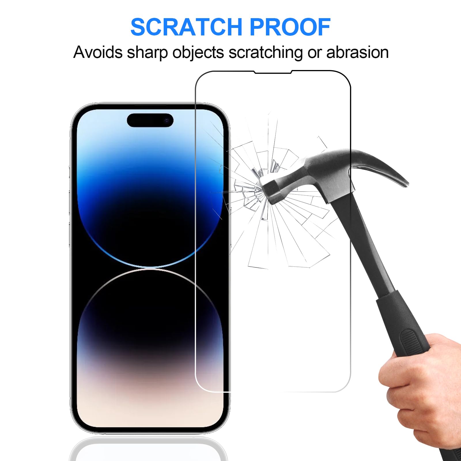 iGuard 2-Pack Privacy Screen Protector for iPhone 14/13 - Small Enterprise