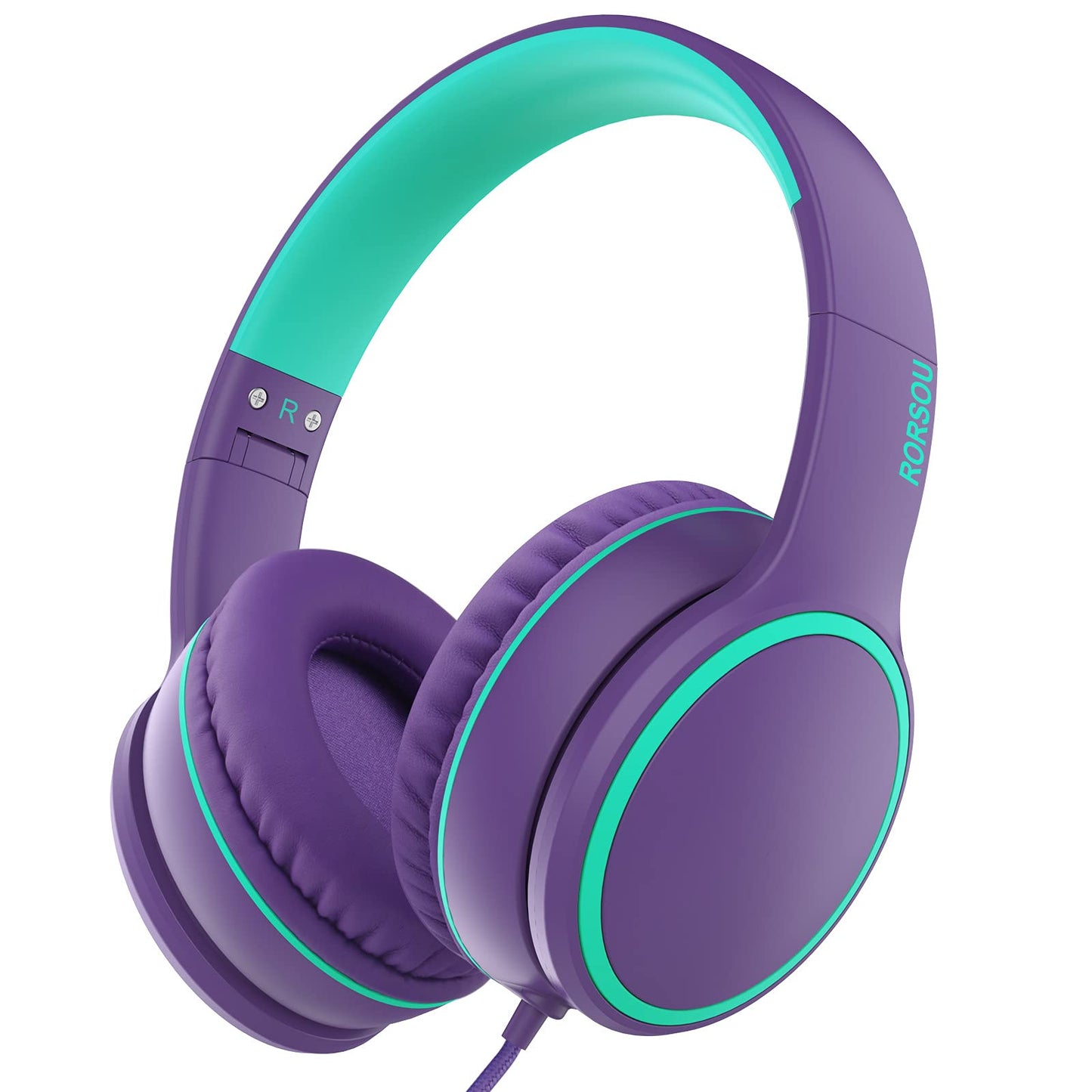 RORSOU R10 Foldable Bass Headphones with Mic - Small Enterprise