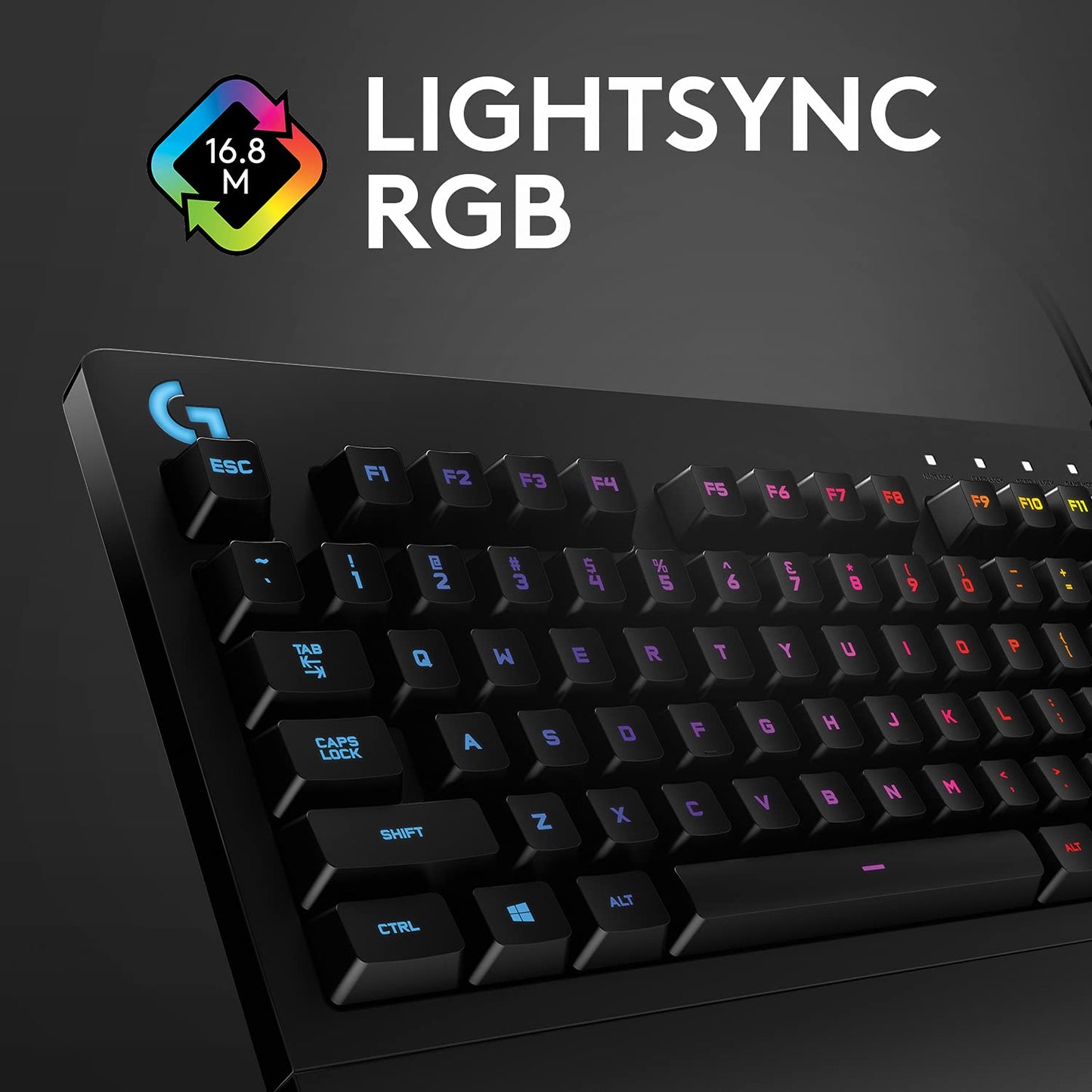 Logitech G213 Prodigy RGB Spill-Proof Gaming Keyboard