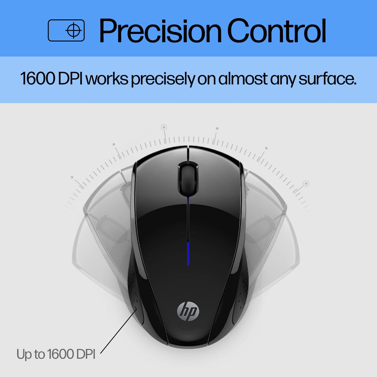 HP GlidePro X3000: Long-Life Wireless Mouse