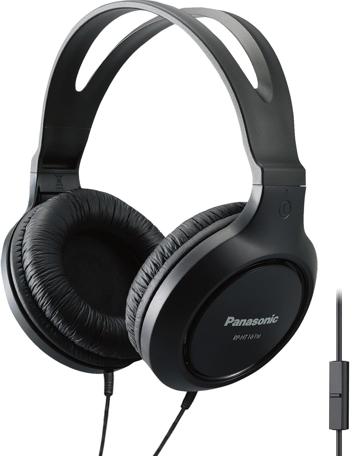Panasonic RP-HT161-K: Lightweight Bass-Enhanced Headphones - Small Enterprise