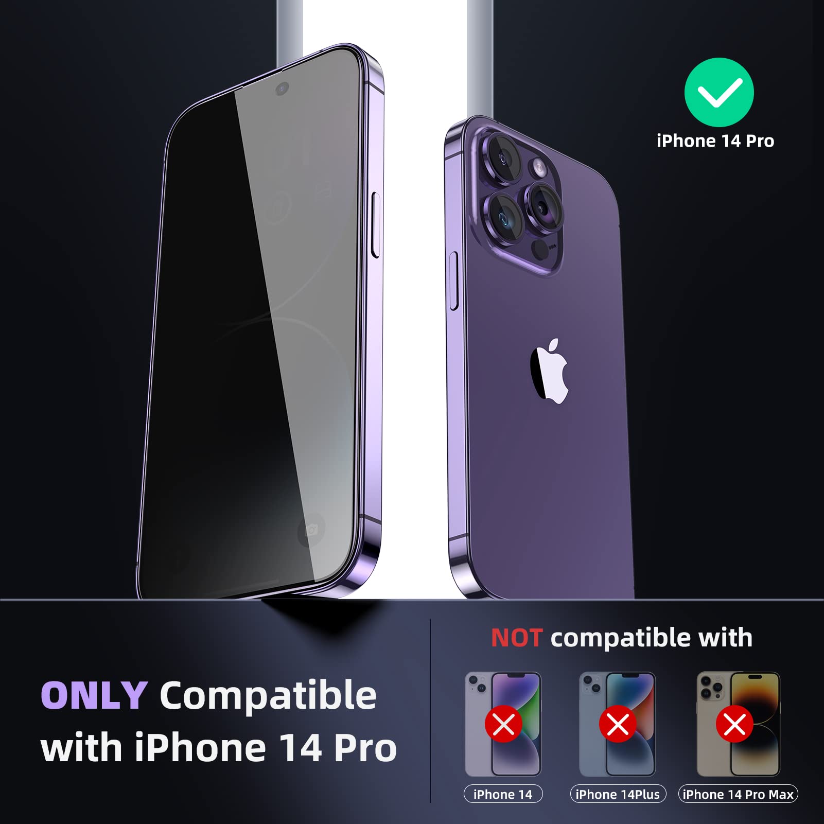 Ruwa Guard: Privacy Screen Protector for iPhone 13/14 - Small Enterprise