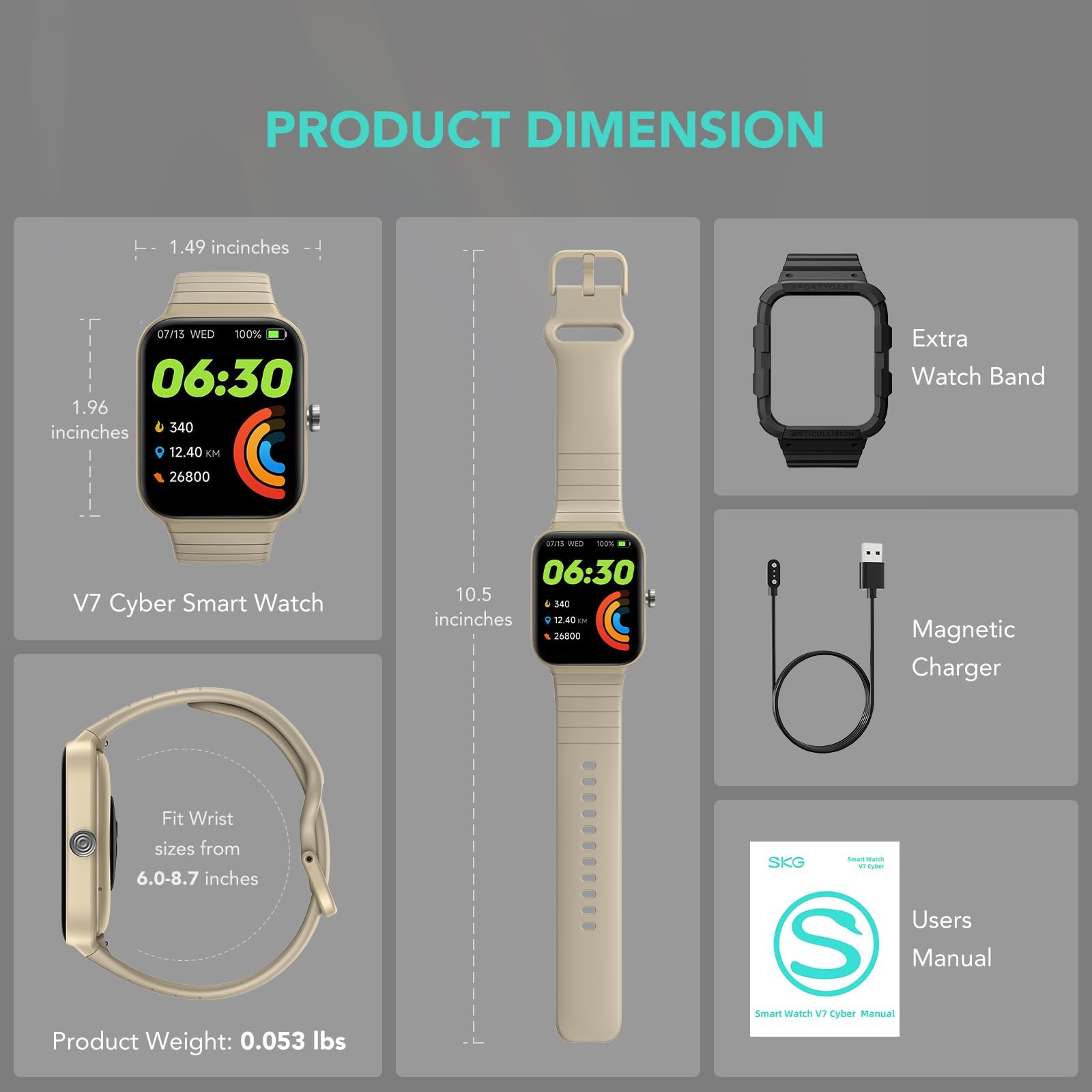 FitTrack V7 Pink - Small Enterprise