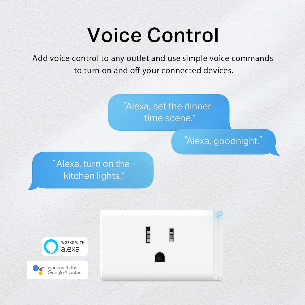 SmartPlug Duo: Wi-Fi Outlet, Alexa/Google Compatible