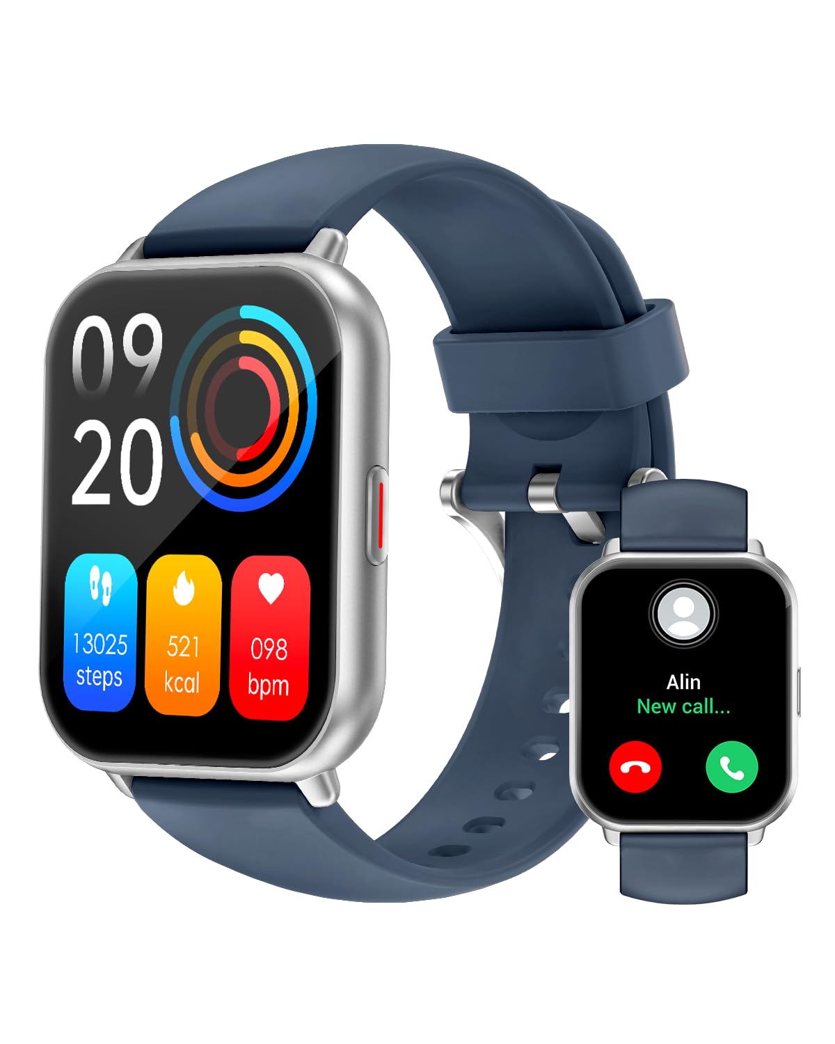 RUIMEN Smartwatch: Answer Calls, Track Fitness - Small Enterprise