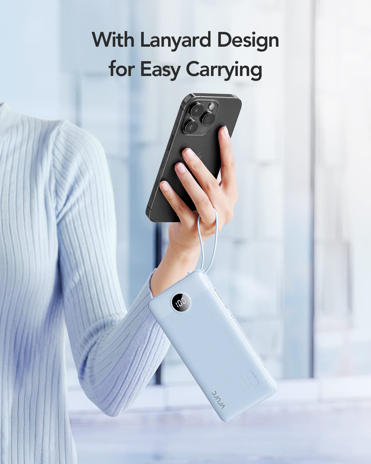 ChargeMate 10000mAh: Portable Power Bank for All Devices - Pink - Small Enterprise