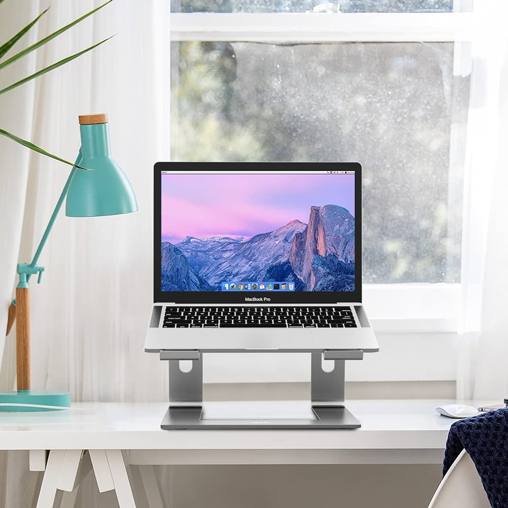 ElevatePro Aluminum Laptop Stand - Ergonomic & Stylish