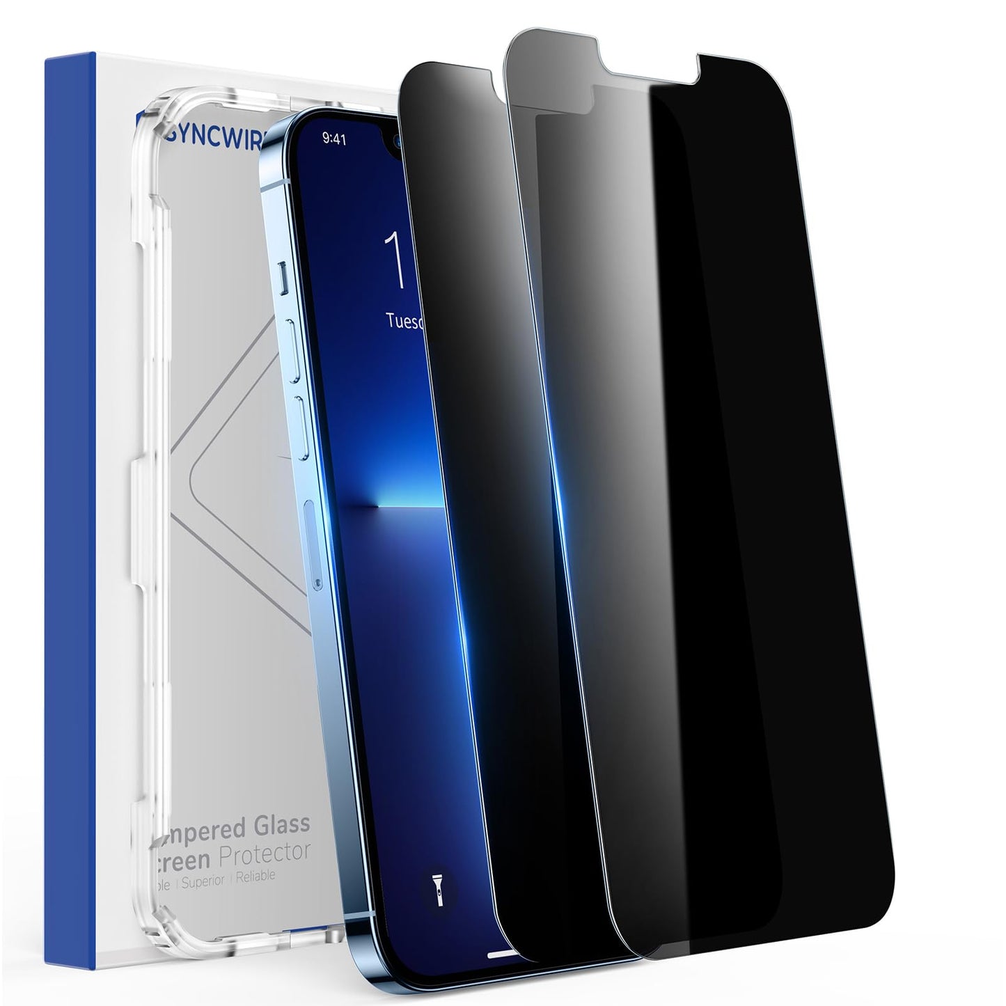 SYNCWIRE 28° Anti-Spy Glass for iPhone 12 Pro Max - Small Enterprise