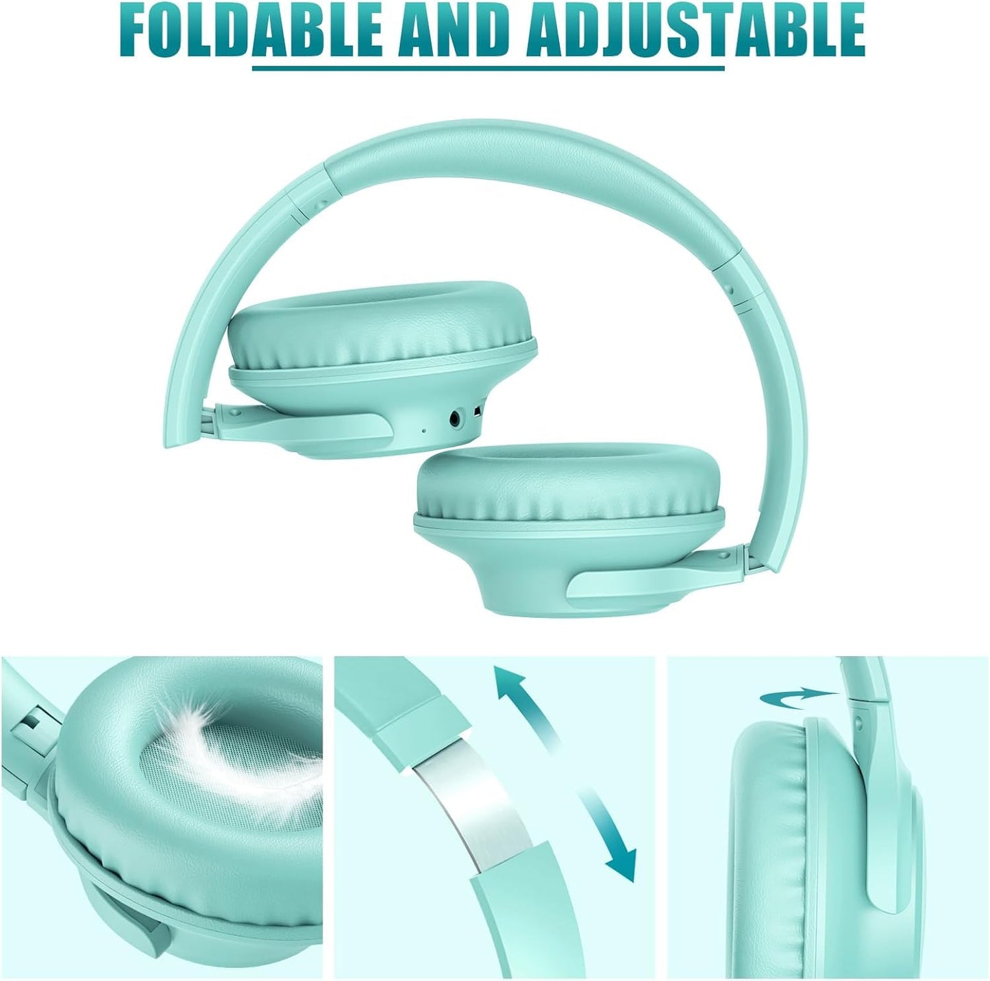 KVIDIO ProBass 65H Wireless Headphones - Travel Ready! - Small Enterprise