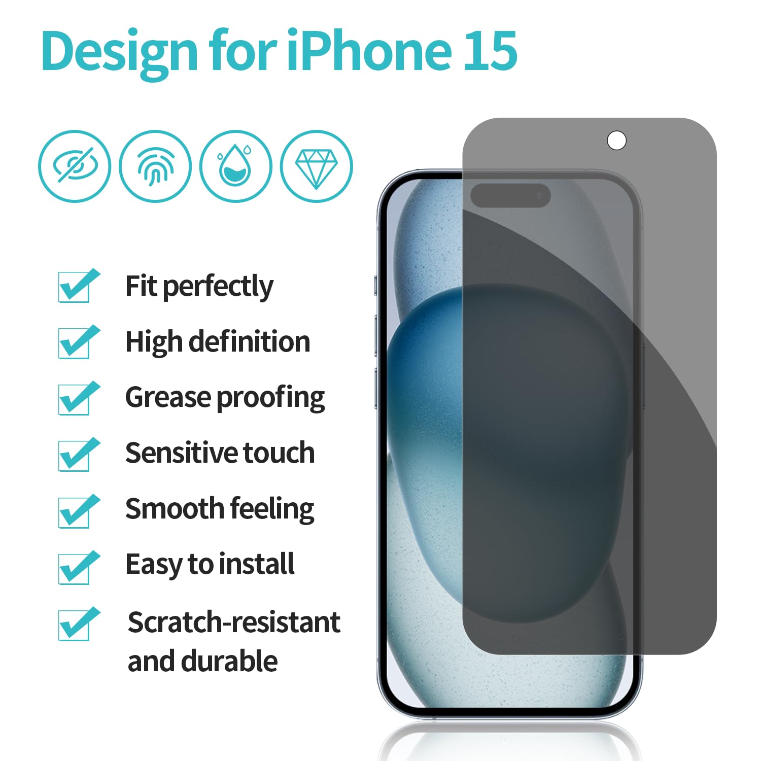 SecuLens 3+3 iPhone 16 Screen Protector - Small Enterprise