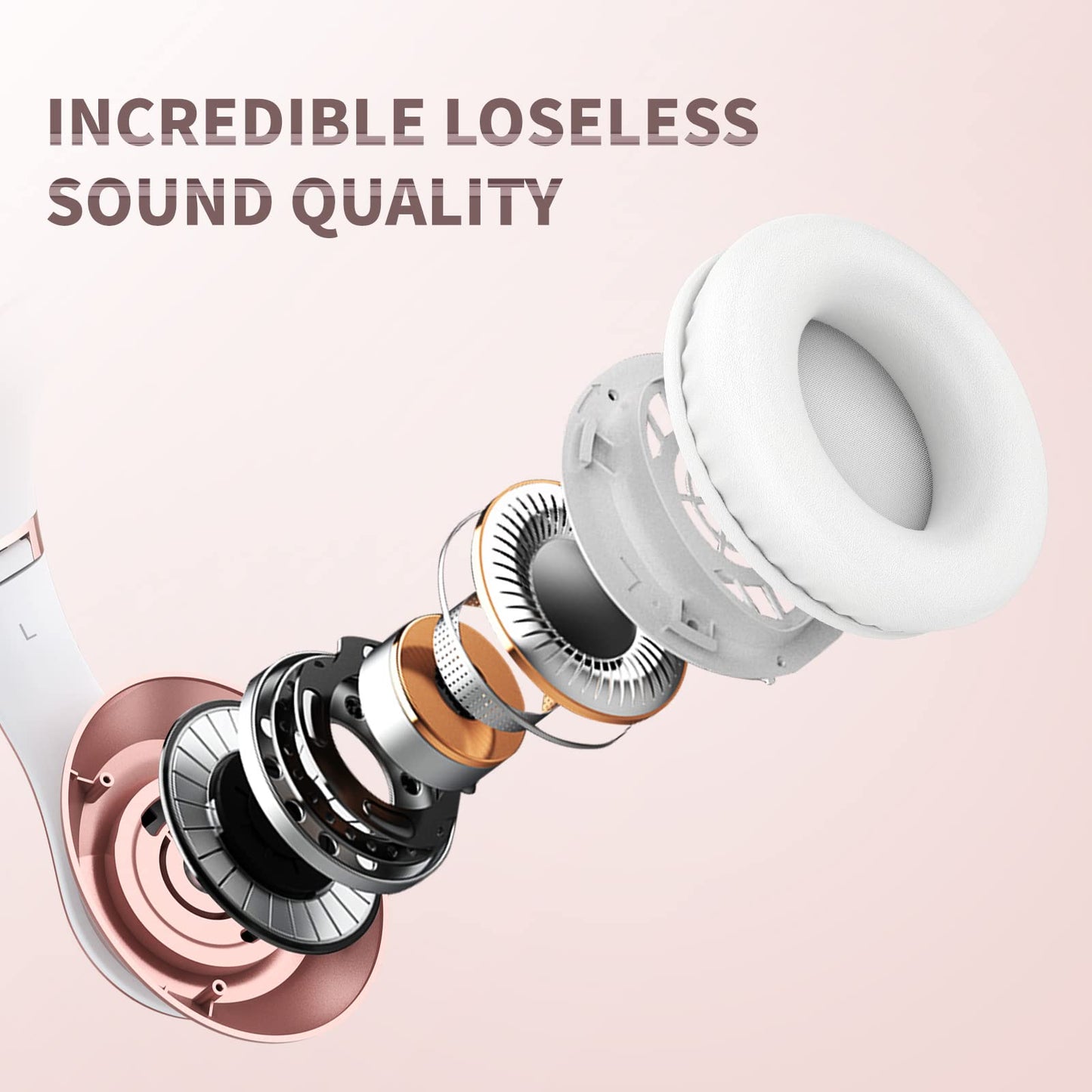 Uliptz HiFi Bluetooth Headphones - 65H Playtime - Small Enterprise