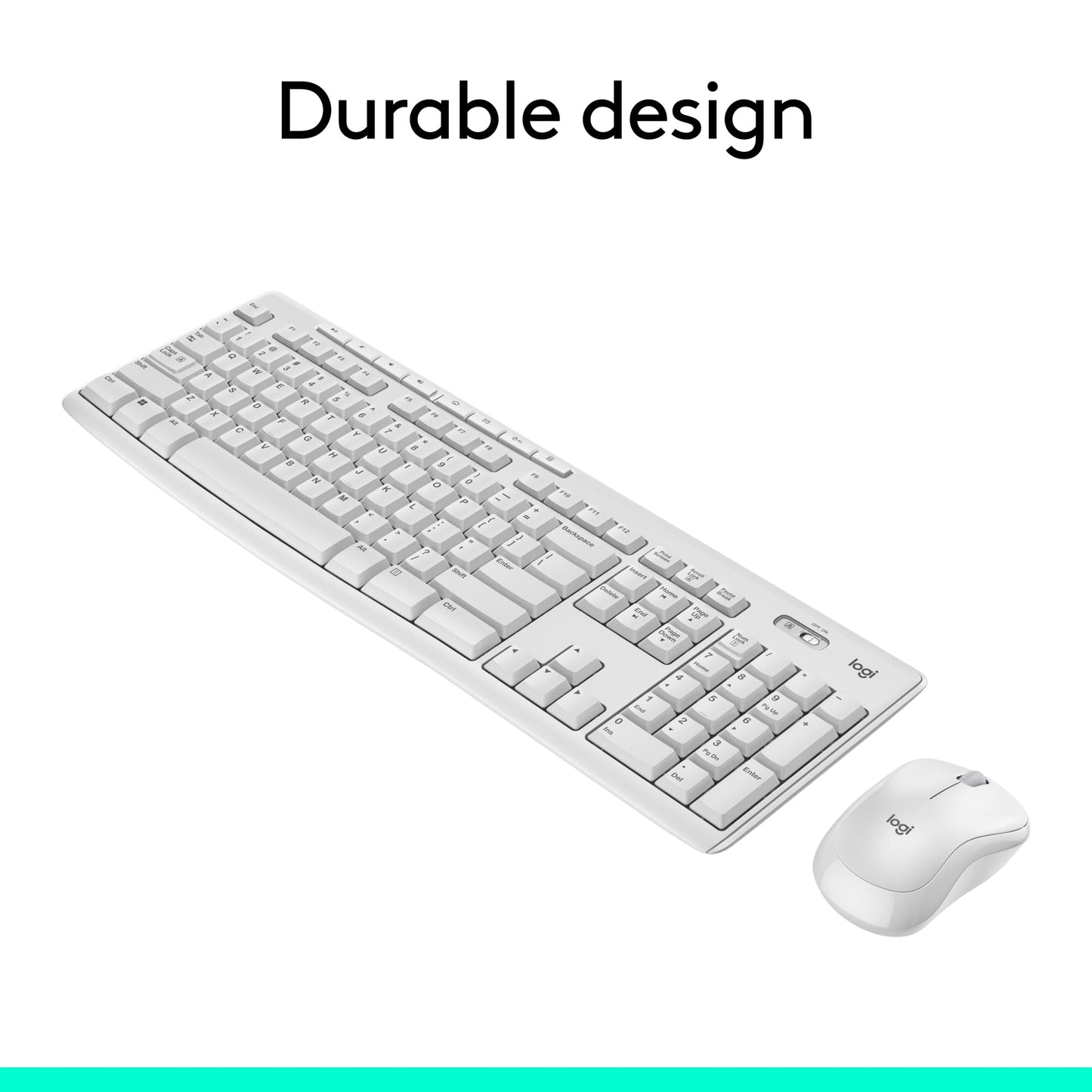 Logitech MK270 Wireless Keyboard-Mouse Duo - Black