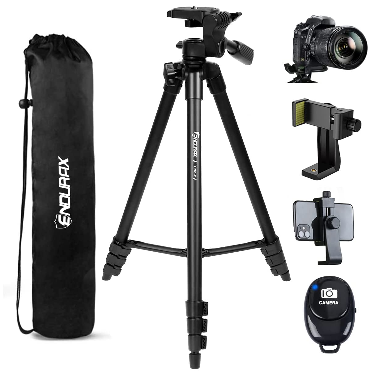 Endurax Pro 60 Tripod for DSLR & Mobile Devices - Small Enterprise
