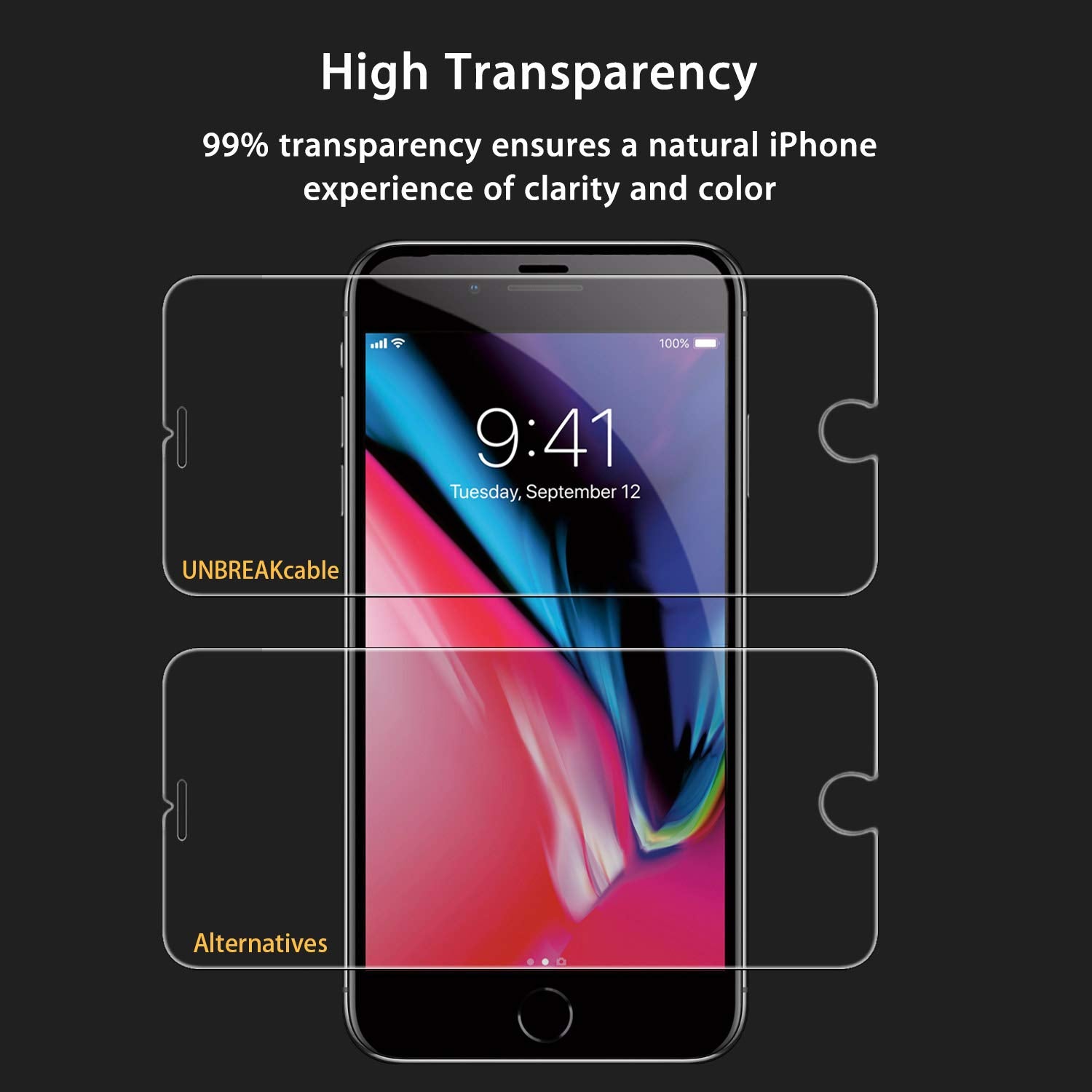 UNBREAKcable iPhone 12 Pro Max Privacy Shield 2-Pack - Small Enterprise