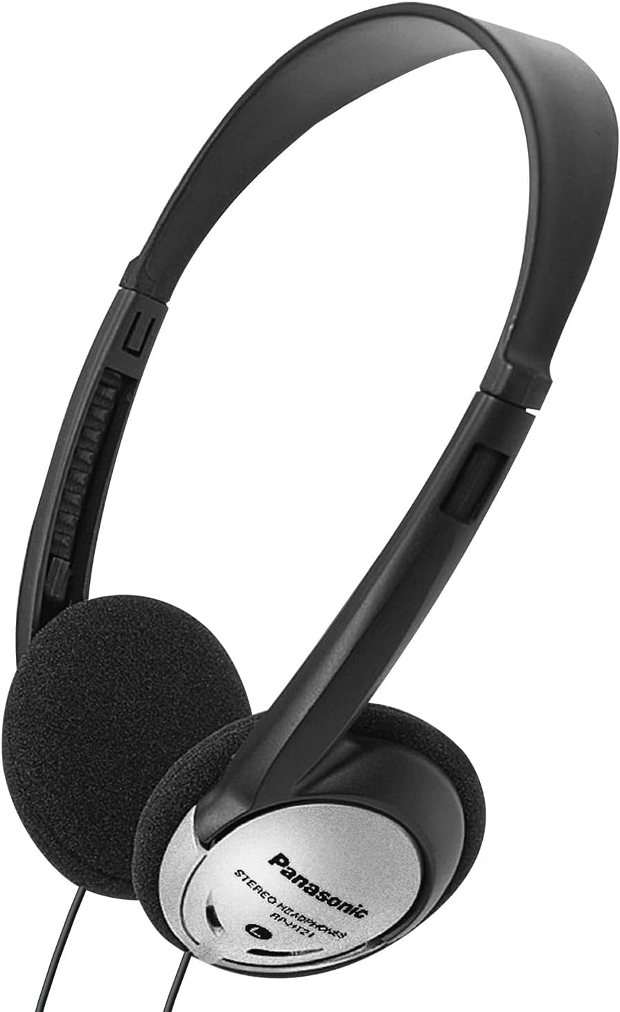 Panasonic RP-HT161-K: Lightweight Bass-Enhanced Headphones - Small Enterprise