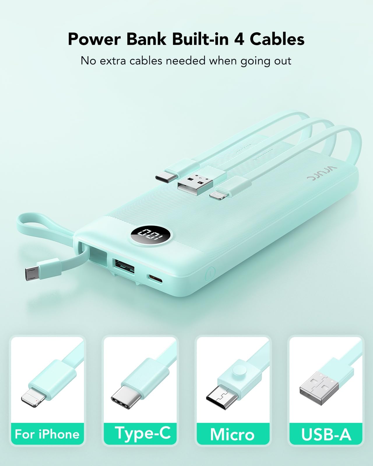 ChargeMate 10000mAh: Portable Power Bank for All Devices - Pink - Small Enterprise