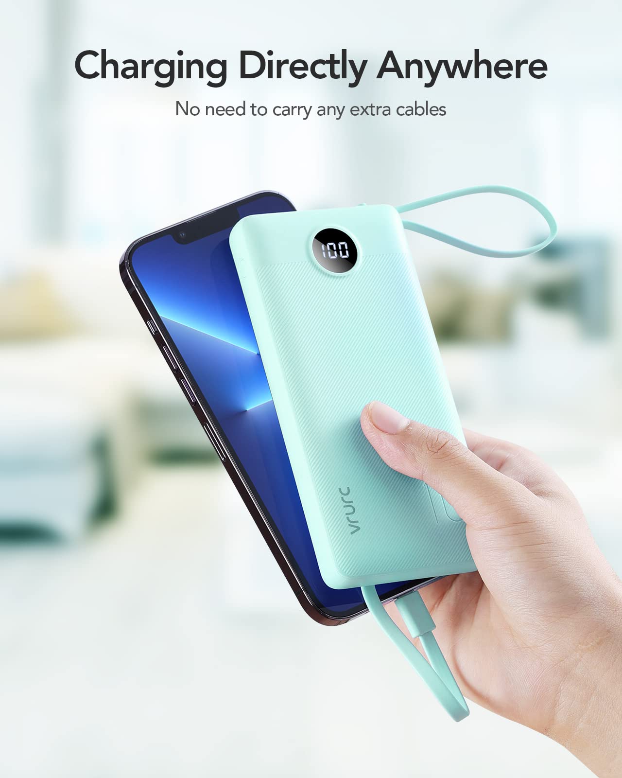 ChargeMate 10000mAh: Portable Power Bank for All Devices - Pink - Small Enterprise