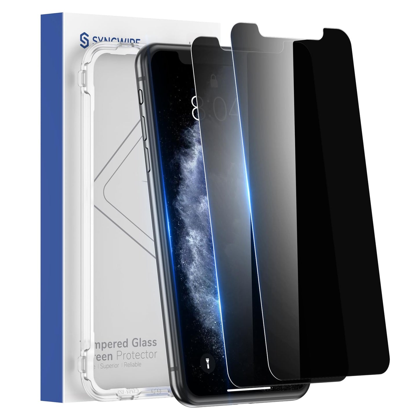 SYNCWIRE 28° Anti-Spy Glass for iPhone 12 Pro Max - Small Enterprise