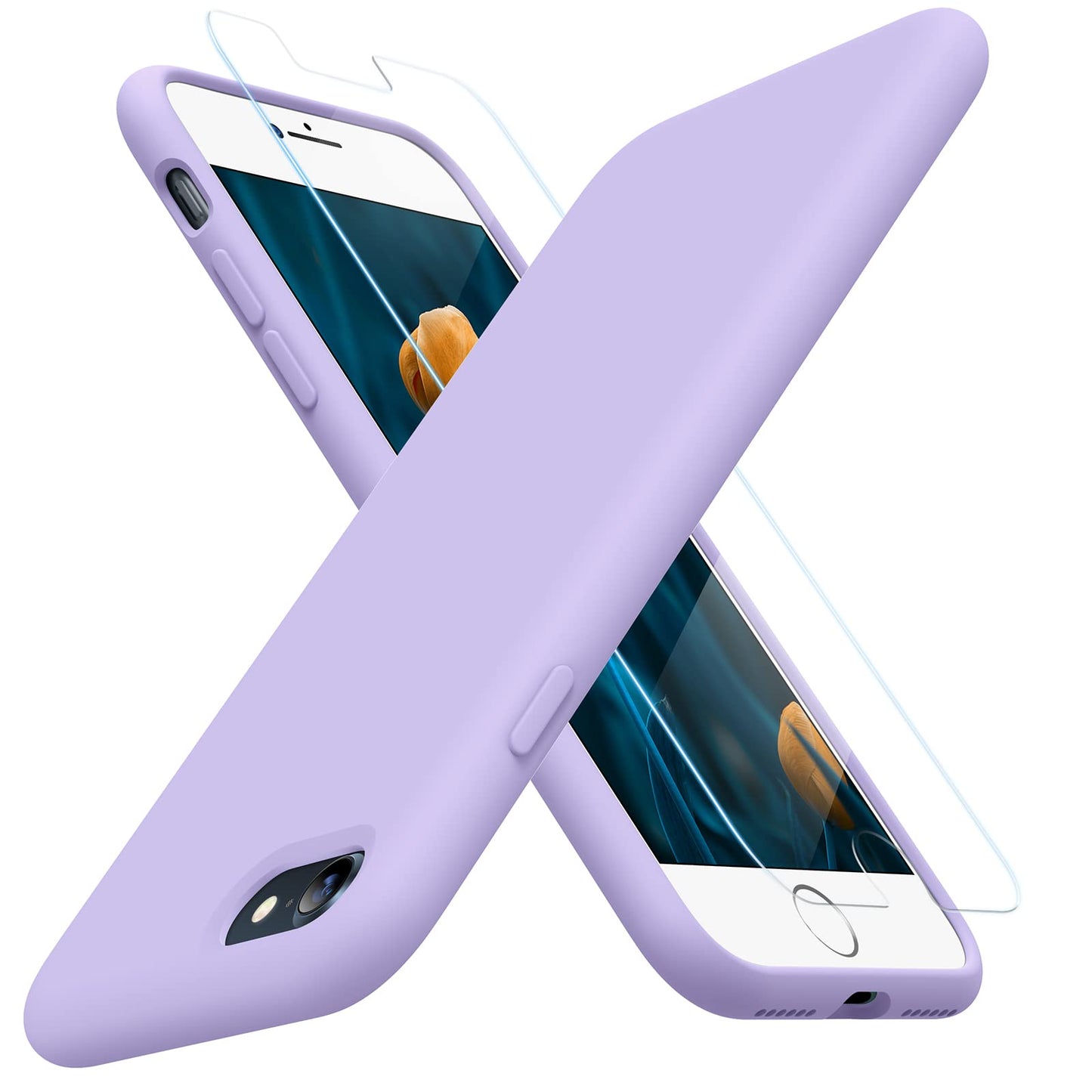 Miracase Capri Blue Slim Shockproof iPhone Case