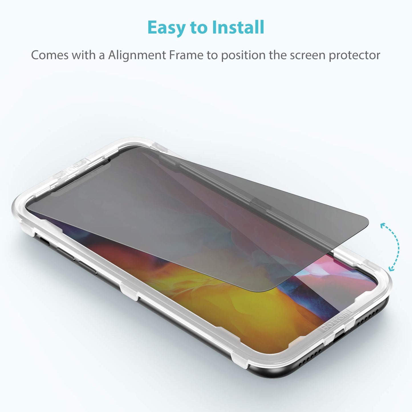 SYNCWIRE 28° Anti-Spy Glass for iPhone 12 Pro Max - Small Enterprise