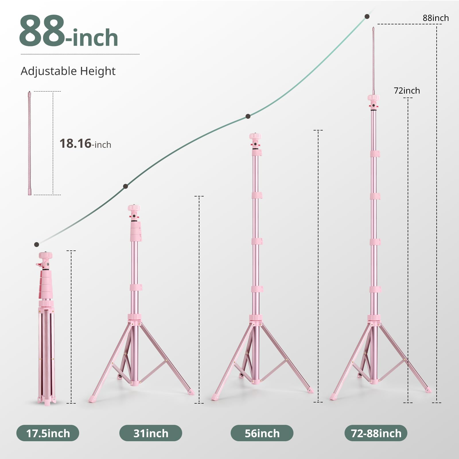 SENSYNE ProTripod: 62 Selfie Stick & Stand - Small Enterprise