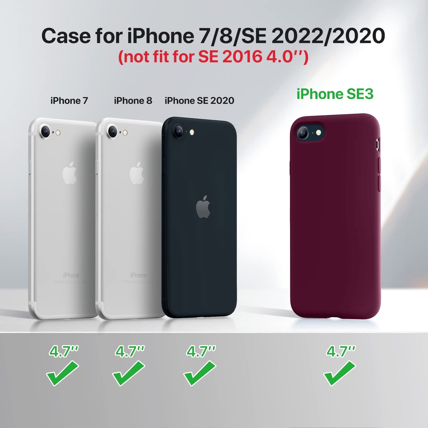 Miracase Capri Blue Slim Shockproof iPhone Case