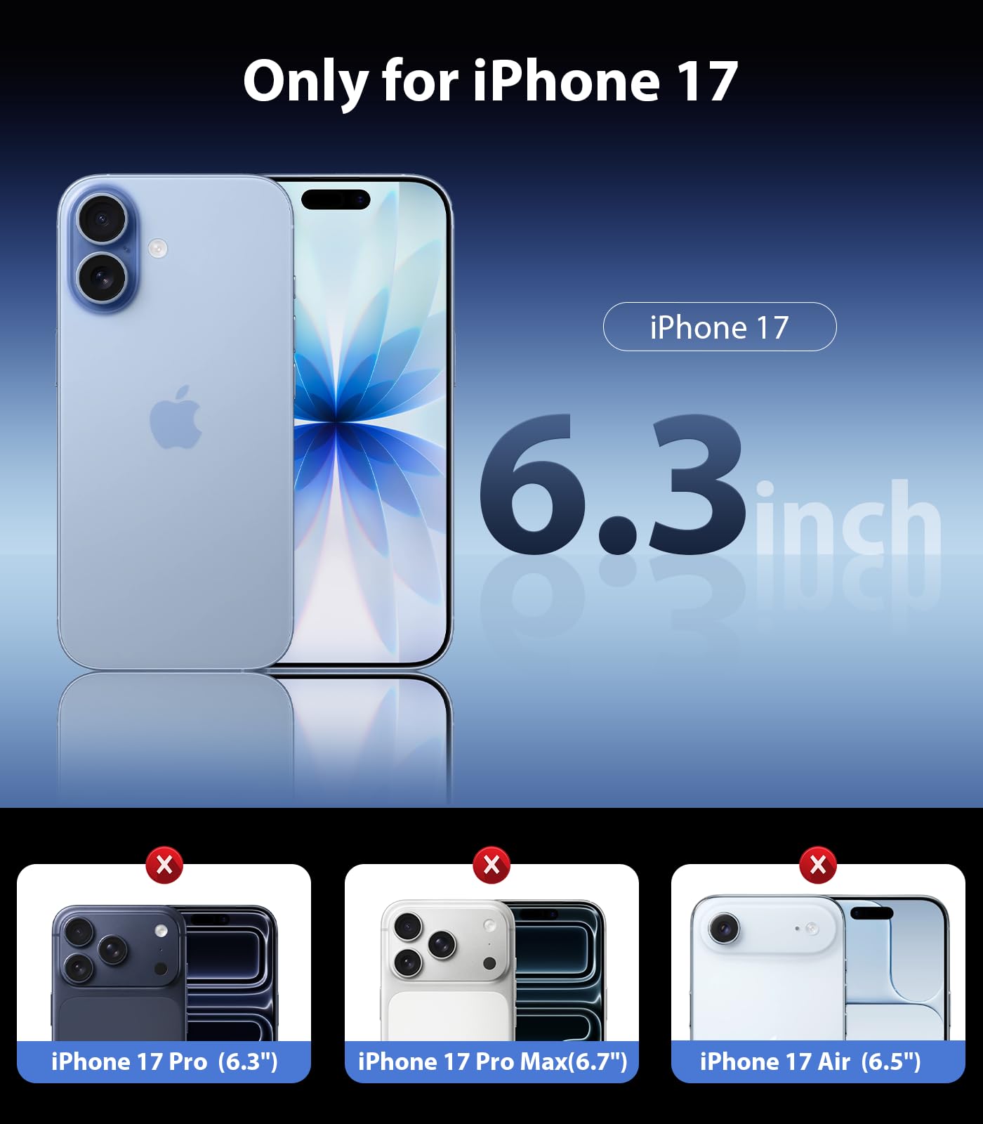 CrystalGuard i16: Clear, Tough, Anti-Yellowing Case