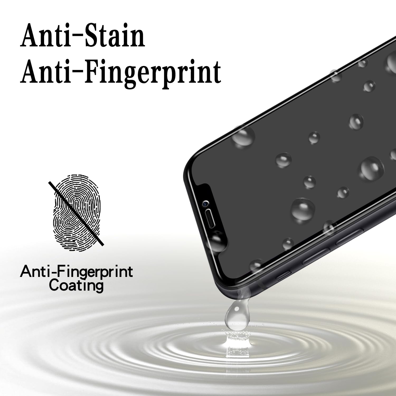 MAYtobe DuoGuard: iPhone Privacy Glass Protectors - Small Enterprise