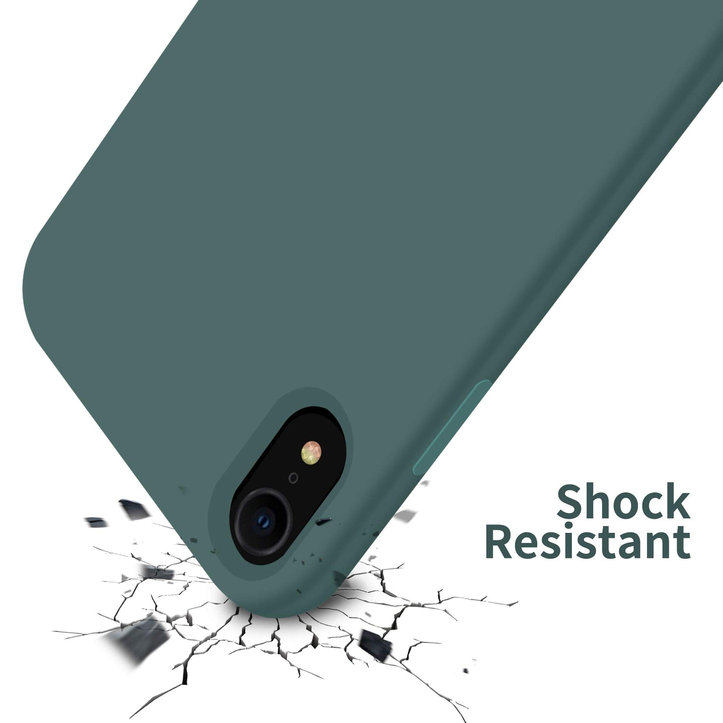 OTOFLY Pine Green XR Case – Military Drop Protection