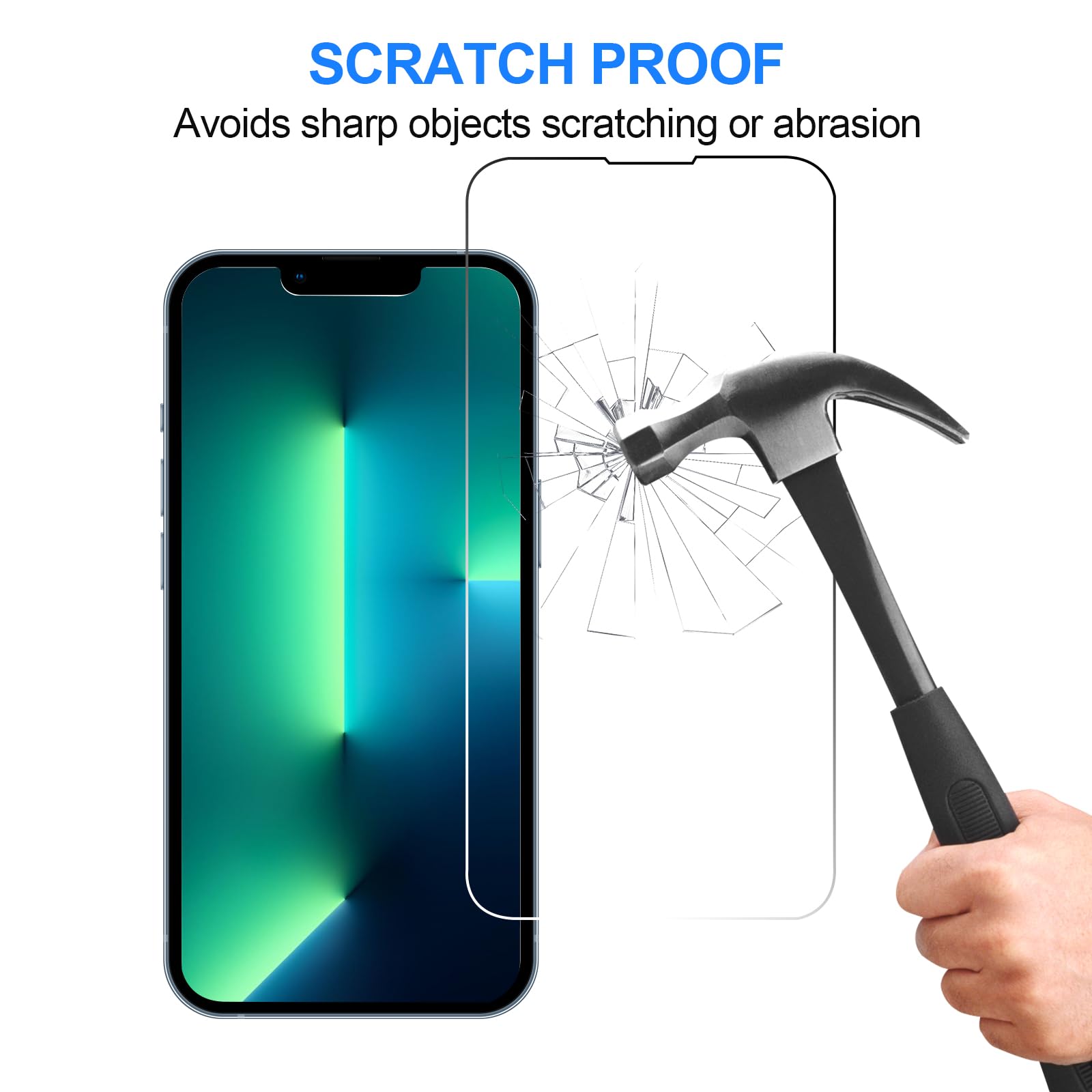 iGuard 2-Pack Privacy Screen Protector for iPhone 14/13 - Small Enterprise