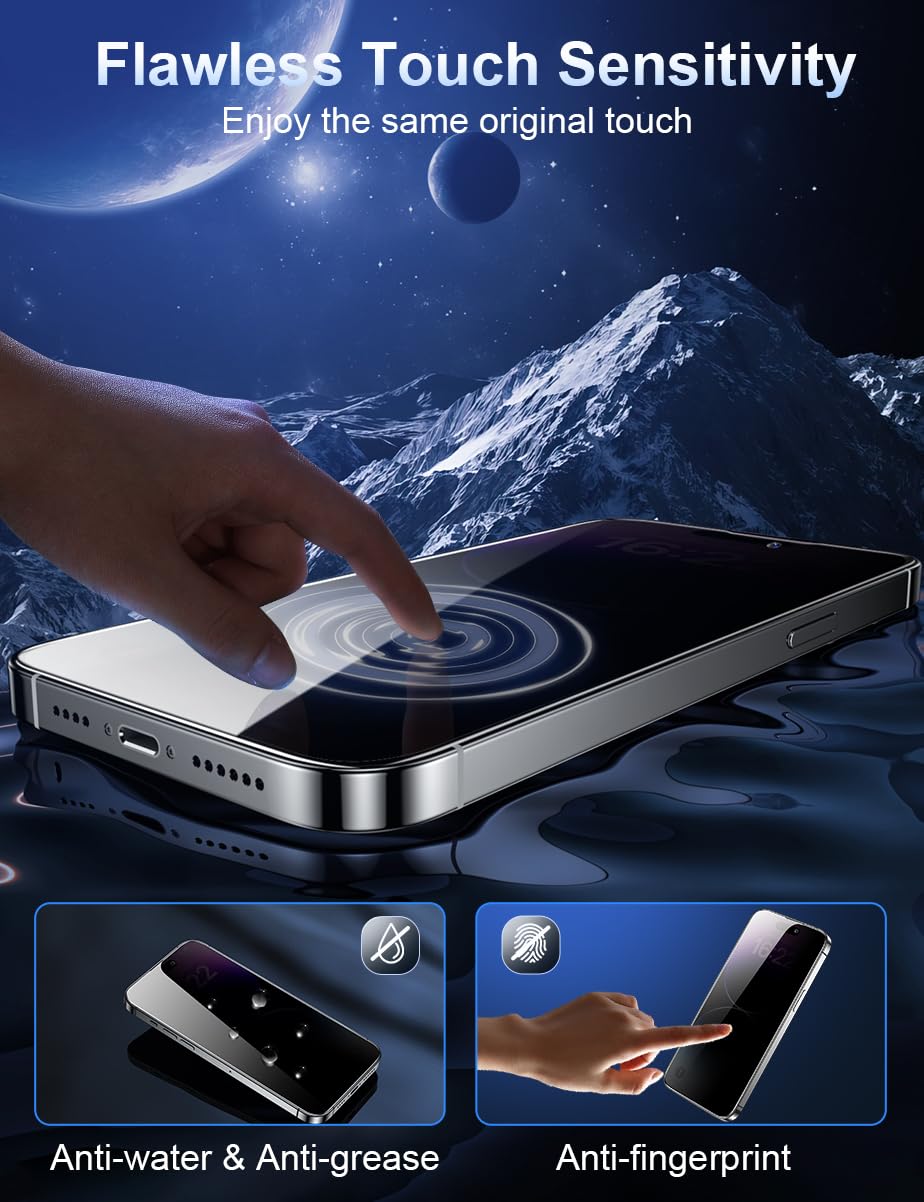 Ruwa Guard: Privacy Screen Protector for iPhone 13/14 - Small Enterprise