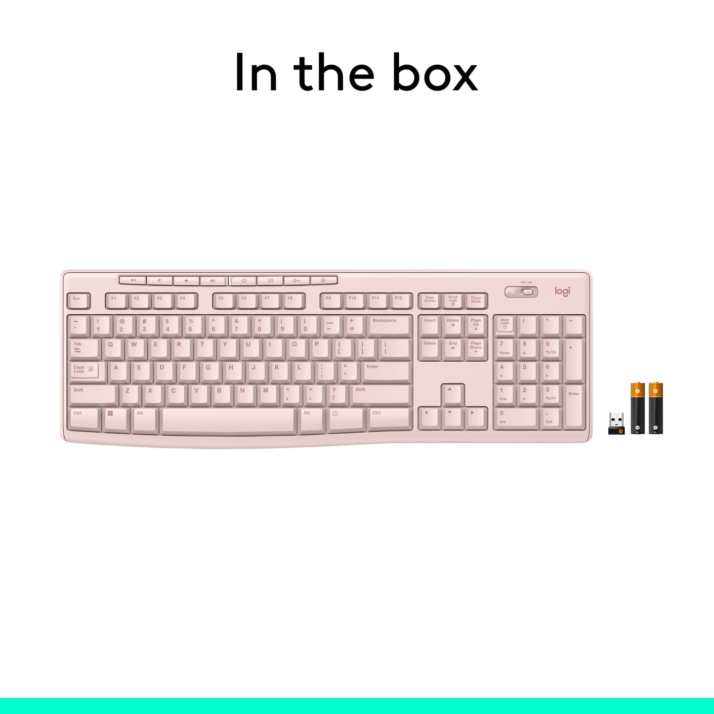 Logitech MK270 Wireless Keyboard-Mouse Duo - Black