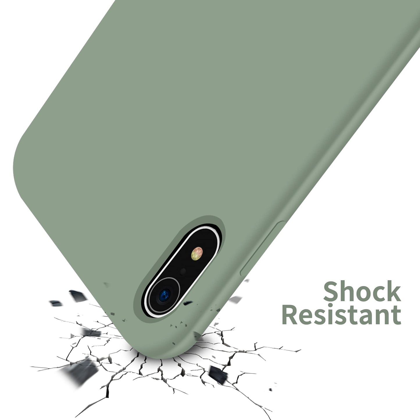 OTOFLY Pine Green XR Case – Military Drop Protection