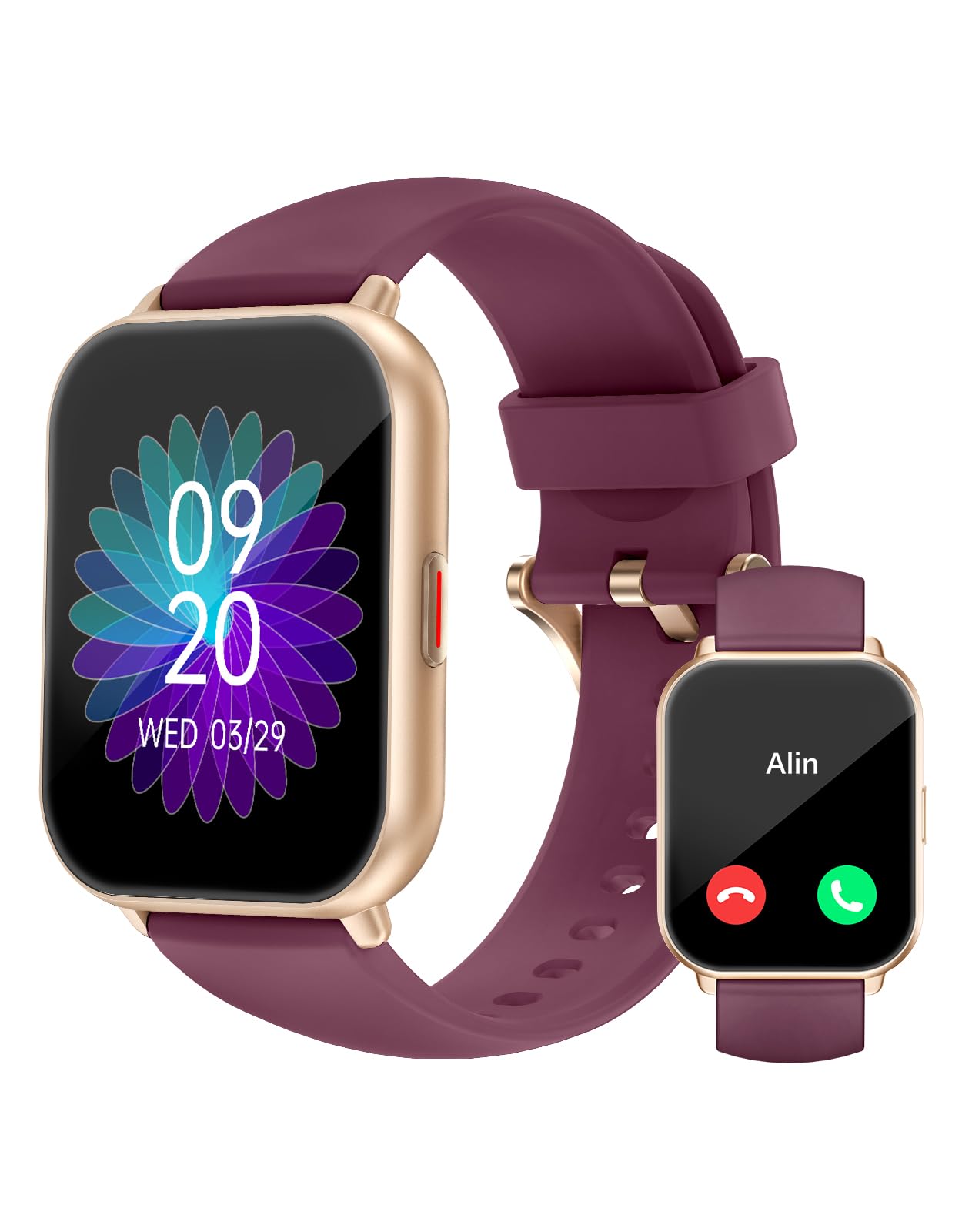 RUIMEN Smartwatch: Answer Calls, Track Fitness - Small Enterprise