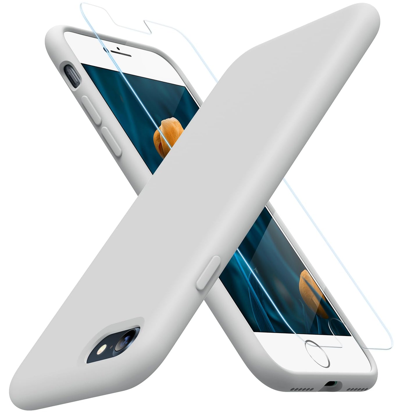 Miracase Capri Blue Slim Shockproof iPhone Case