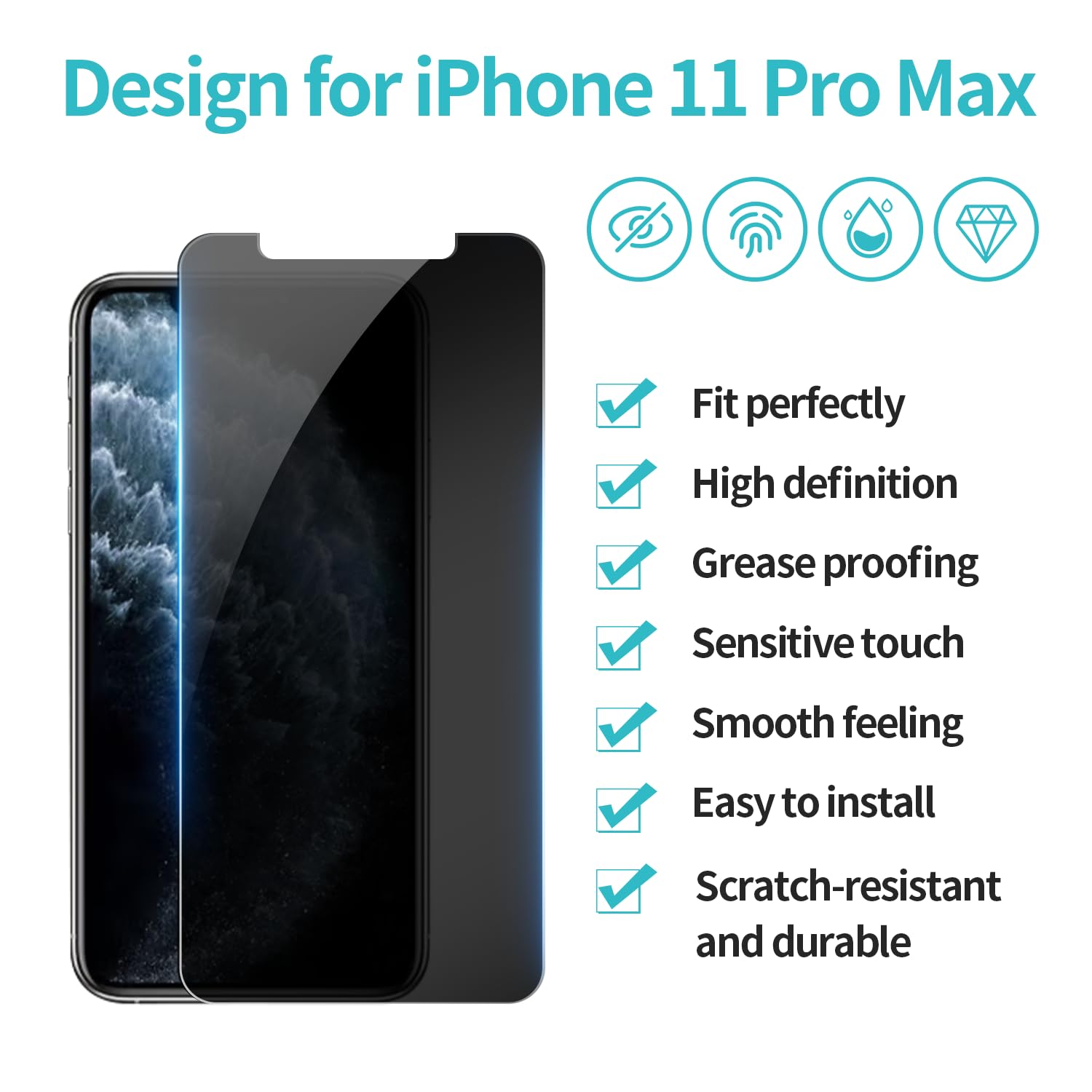 SecuLens 3+3 iPhone 16 Screen Protector - Small Enterprise