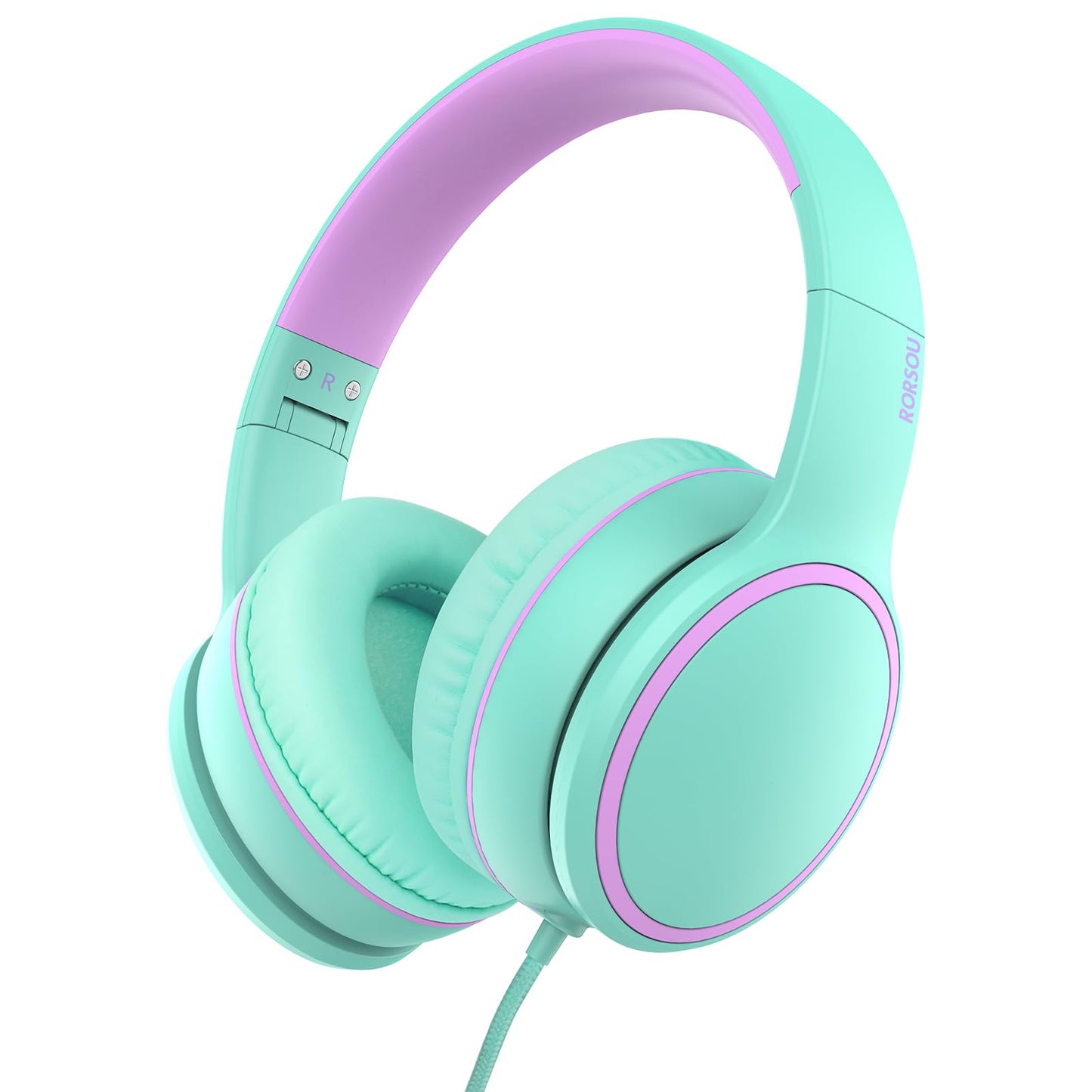 RORSOU R10 Foldable Bass Headphones with Mic - Small Enterprise