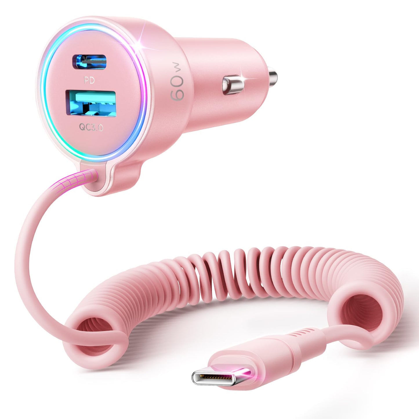 TurboCharge 72W Car Adapter: iPhone & Galaxy Ready!