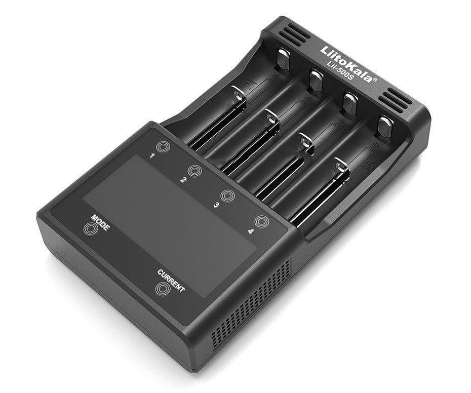 Smart Charger LCD Display To Detect Battery Capacity