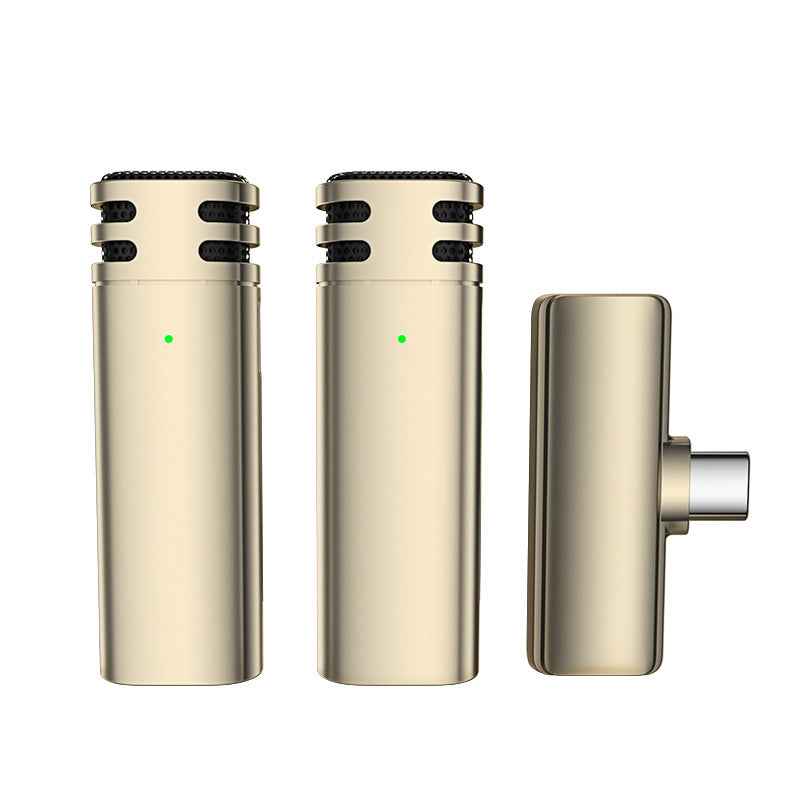 Wireless Collar Clip Microphone for Video Recording